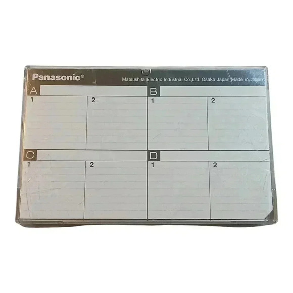 Panasonic & AT&T Micro Cassette Lot MC-60 MC-90 Used Minimal Wear with Case - Picture 2 of 4